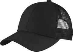 Port Authority C911 Adjustable Mesh Back Cap - Black - Black / One Size Fits Most