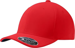 Port Authority C934 Flexfit 110 & Dry Mini Pique Cap - Red - Red / One Size Fits Most