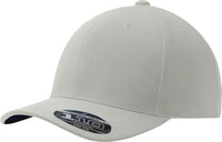 Port Authority C934 Flexfit 110 & Dry Mini Pique Cap - Silver - Light Gray / One Size Fits Most