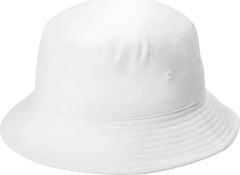 Port Authority C975 Twill Classic Bucket Hat - White - White / 6 7/8’’ - 7 1/4’’