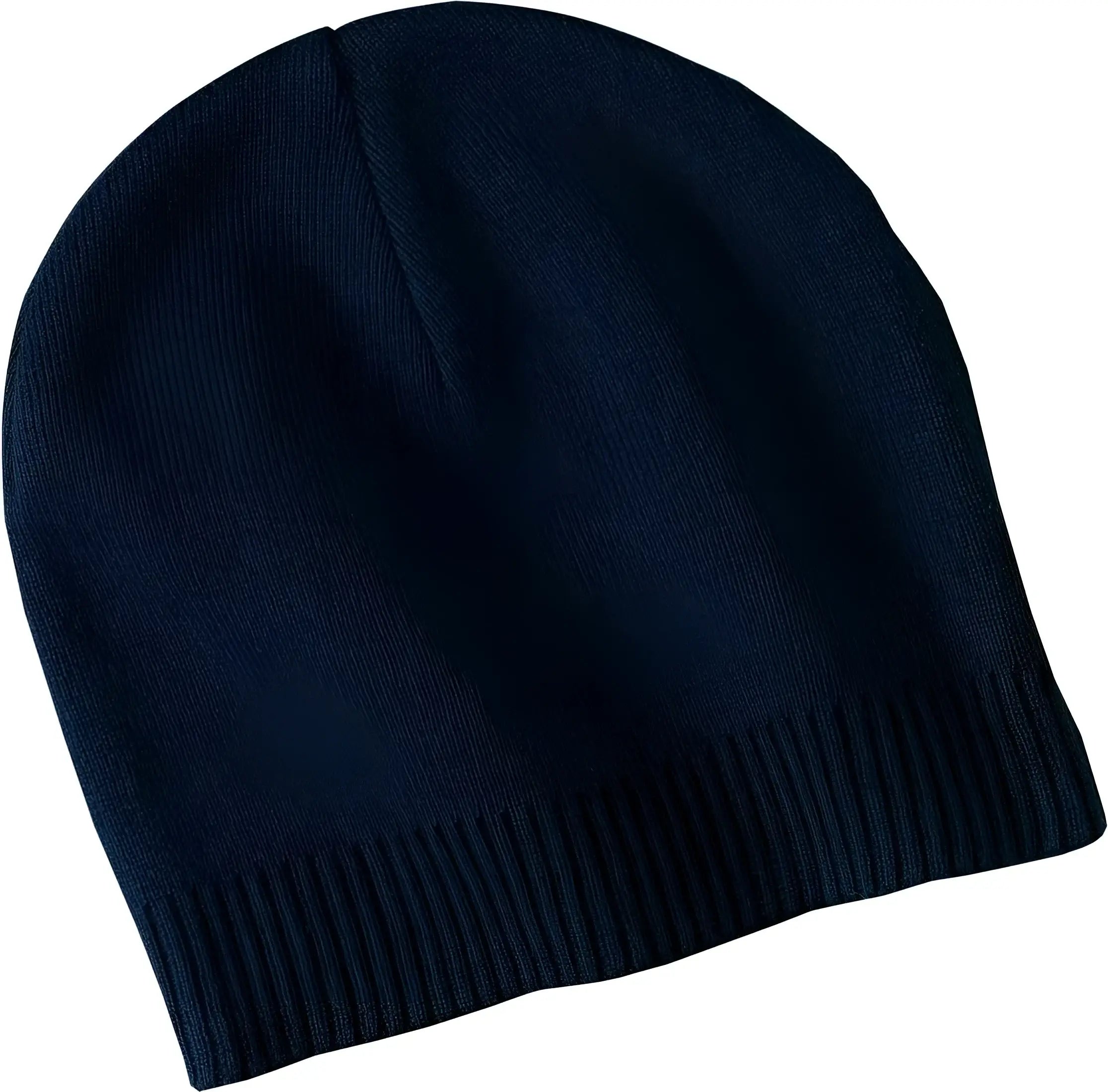 Port Authority CP95 100% Cotton Beanie - Navy - Navy / One Size Fits Most