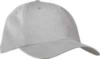 Port Authority PWU Garment-Washed Cap - Chrome - Dark Gray / 7 1/4’’ - 7 5/8’’