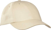 Port Authority PWU Garment-Washed Cap - Stone - Ivory / One Size Fits Most