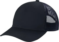 Port Authority YC112 Youth Snapback Trucker Cap - Rich Navy - Navy / Youth OSFM