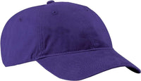 Port & Company CP77 Brushed Twill Low Profile Cap - Purple - Purple / One Size Fits Most