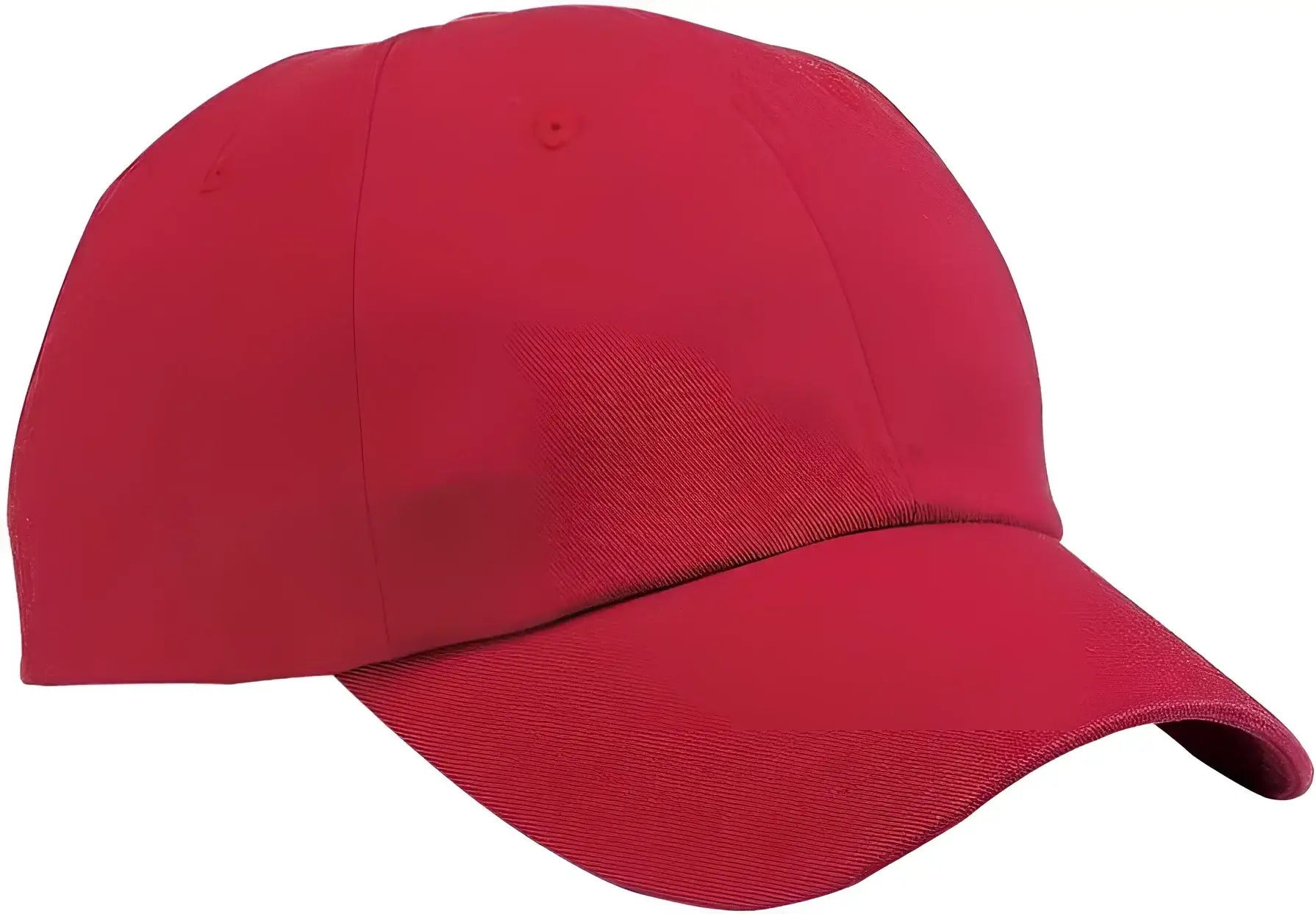 Port & Company CP78 Washed Twill Cap - Red - Red / One Size Fits Most