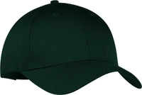 Port & Company CP80 Port & Companysix-Panel Twill Cap - Hunter - Forest / One Size Fits Most