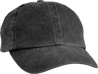 Port & Company CP84 Pigment-Dyed Cap - Black - Black / One Size Fits Most