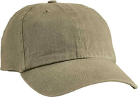 Port & Company CP84 Pigment-Dyed Cap - Khaki - Khaki / One Size Fits Most