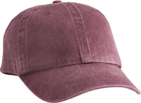 Port & Company CP84 Pigment-Dyed Cap - Maroon - Maroon / One Size Fits Most