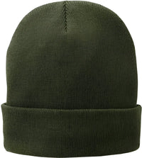 Port & Company CP90L Fleece-Lined Knit Cap - Olive Drab Green - Olive / Adult OSFM
