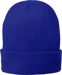 Port & Company CP90L Fleece-Lined Knit Cap with Cuff - Athletic Royal - Royal / One Size Fits Most