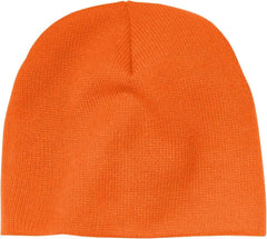 Port & Company CP91 Beanie Cap - Neon Orange - Orange / One Size Fits Most