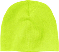 Port & Company CP91 Beanie Cap - Neon Yellow - Yellow / One Size Fits Most