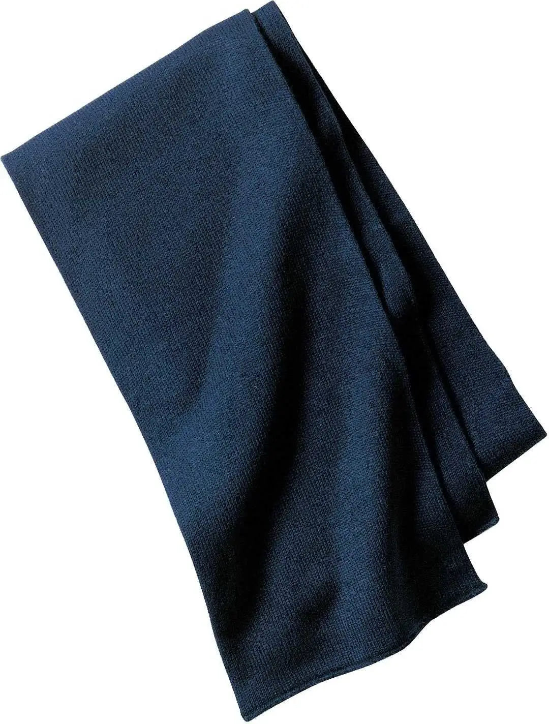 Port & Company KS01 Knitted Scarf - Navy - Navy / One Size Fits Most