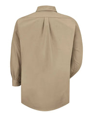 Red Kap SP90 Poplin Dress Shirt - Khaki - Sleeve 36 37