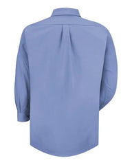 Red Kap SP90 Poplin Dress Shirt - Light Blue