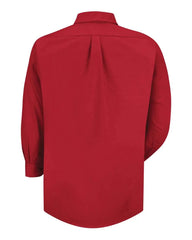 Red Kap SP90 Poplin Dress Shirt - Red - Sleeve 32 33