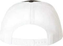 Richardson 112 Snapback Trucker Caps - Black White
