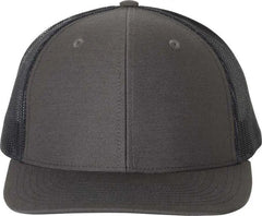 Richardson 112 Snapback Trucker Caps - Charcoal Navy - Dark Gray Navy / OSFM