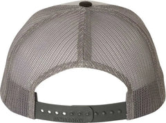Richardson 112 Snapback Trucker Caps - Gray Charcoal Black - Gray Dark Gray / OSFM