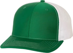 Richardson 112 Snapback Trucker Caps - Kelly White - Kelly White / OSFM