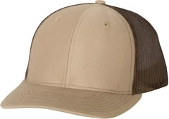 Richardson 112 Snapback Trucker Caps - Khaki Coffee - Khaki Coffee / OSFM