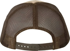 Richardson 112 Snapback Trucker Caps - Khaki Coffee - Khaki Coffee / OSFM