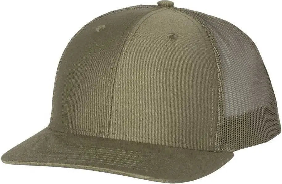 Richardson 112 Snapback Trucker Caps - Loden - Dark Gray / OSFM