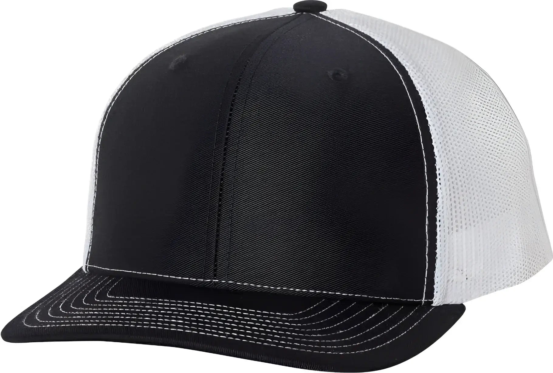 Richardson 112 Snapback Trucker Caps - Navy White - Navy White / SM