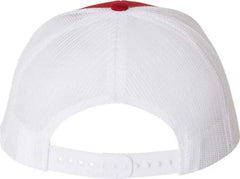 Richardson 112 Snapback Trucker Caps - Red White - Red White / OSFM