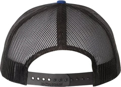 Richardson 112 Snapback Trucker Caps - Royal Black - Royal Black / OSFM