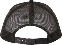 Richardson 112 Snapback Trucker Caps - White Black - White Black / OSFM