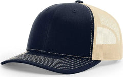 Richardson 112 Snapnavy-khaki Trucker Caps - Navy Khaki - Navy Khaki / OSFM