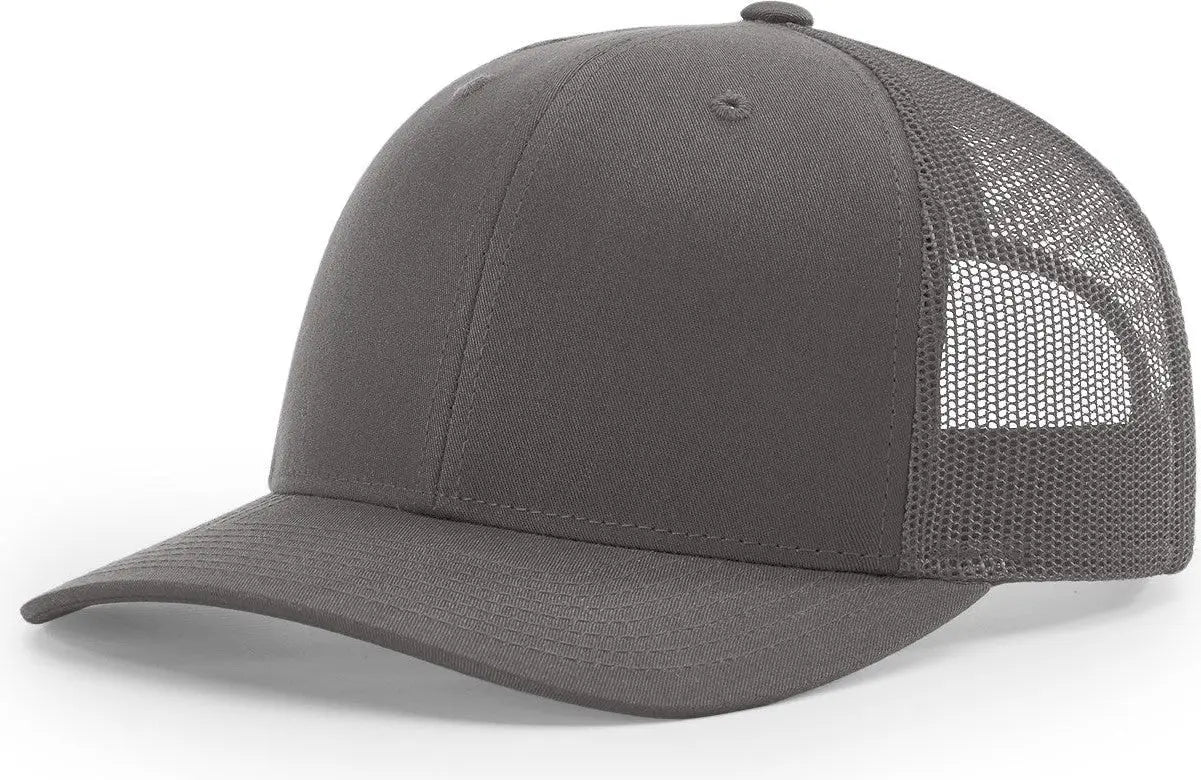 Richardson 112 Trucker Cap - Charcoal - Dark Gray / OSFM