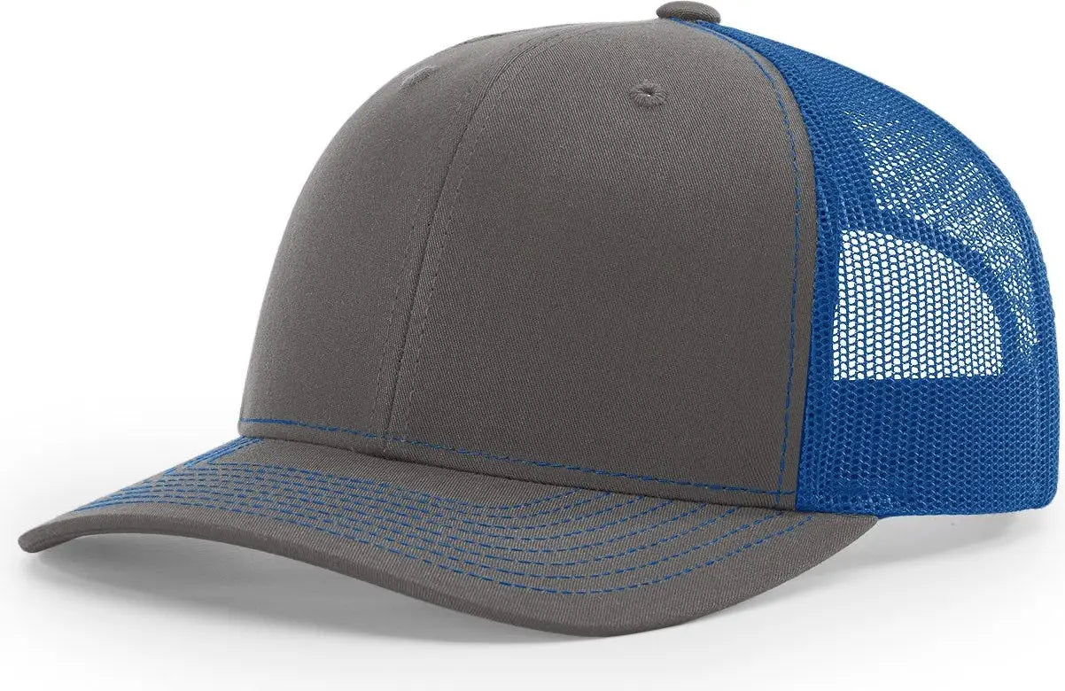Richardson 112 Trucker Cap - Charcoal Royal - Dark Gray Royal / OSFM