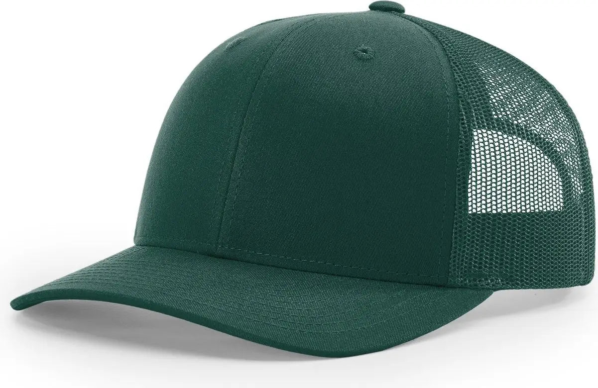 Richardson 112 Trucker Cap - Dark Green - Forest / OSFM