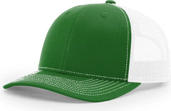 Richardson 112 Trucker Cap - Kelly White - Kelly White / OSFM