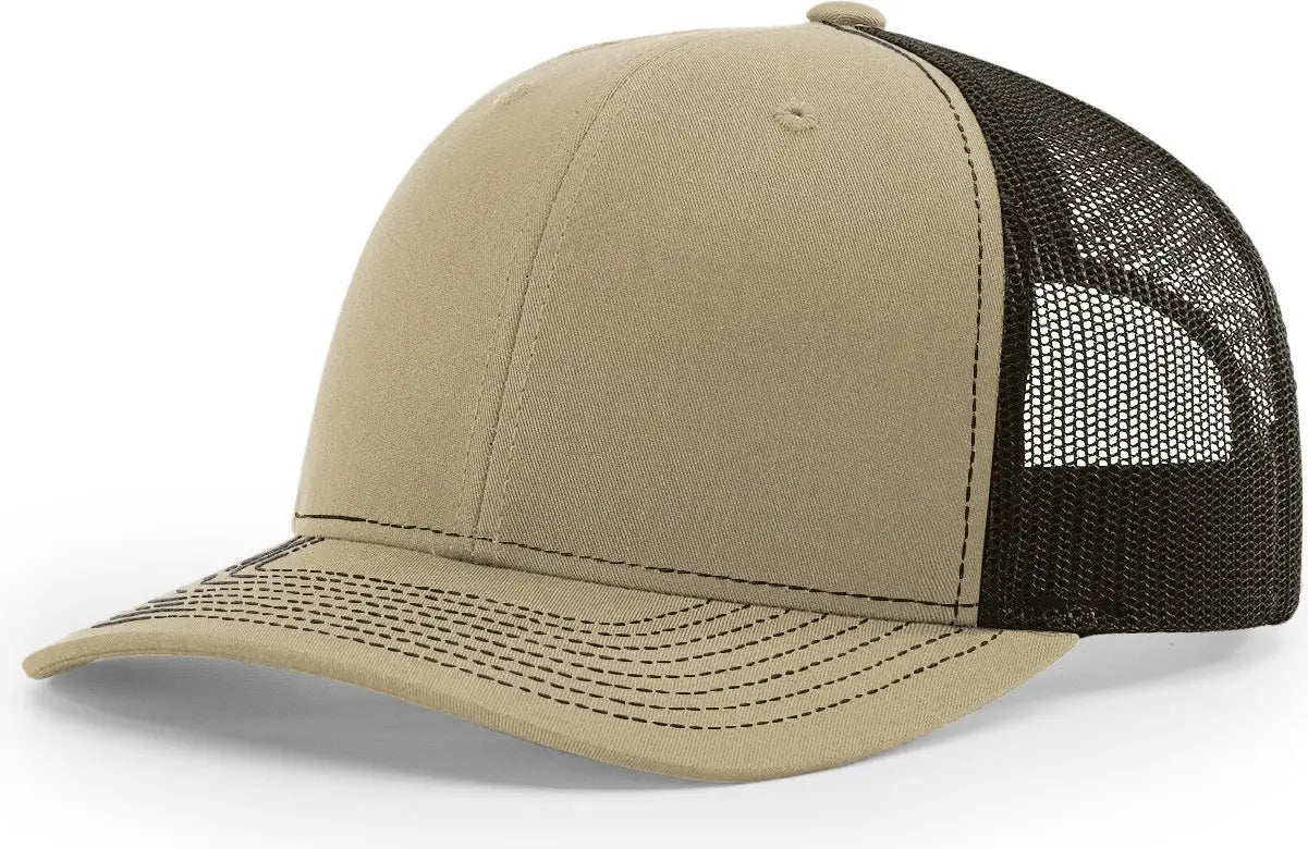 Richardson 112 Trucker Cap - Khaki Coffee - Khaki Coffee / OSFM