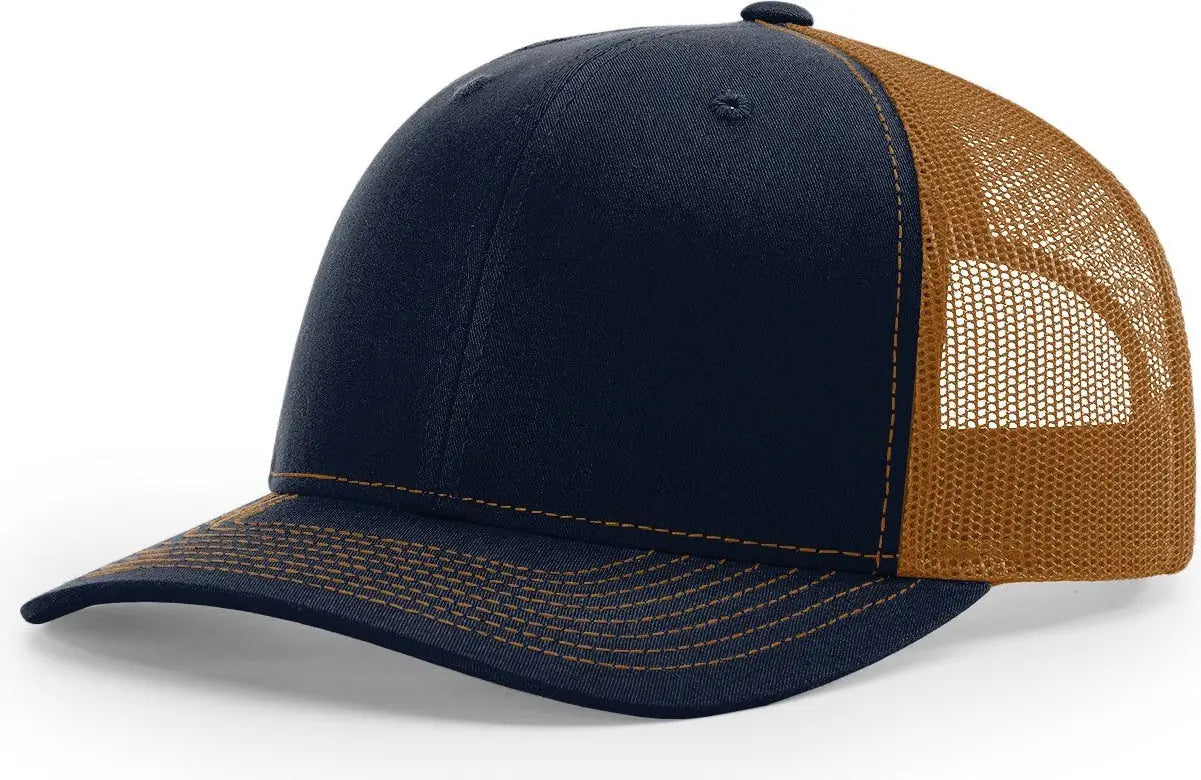 Richardson 112 Trucker Cap - Navy Caramel - Navy Caramel / OSFM