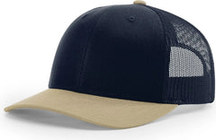 Richardson 112 Trucker Cap - Navy Khaki - Navy Khaki / OSFM