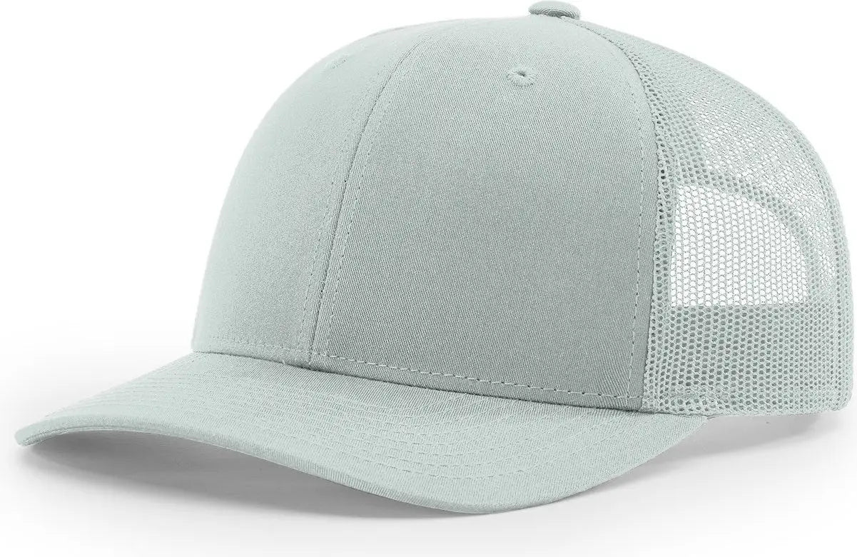 Richardson 112 Trucker Cap - Quarry - Light Gray / OSFM