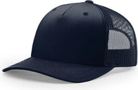 Richardson 112FP Five Panel Trucker Cap - Navy - Navy / OSFM