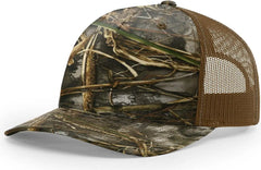 Richardson 112PFP Printed Five Panel Trucker Cap - Realtree Max-7 Buck - Realtree Max-7 Buck / OSFM