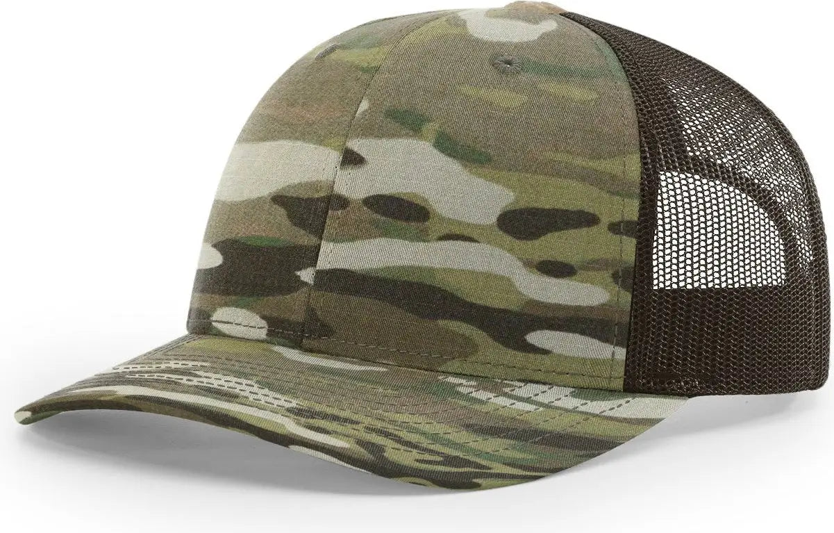 Richardson 112PT Printed Tactical Cap - Multicam Original Brown - Multicam Original Brown / OSFM