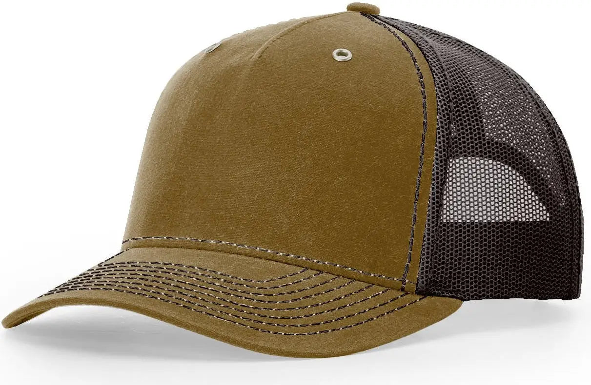 Richardson 112WH Hawthorne Cap - Whiskey Brown - Whiskey Brown / OSFM