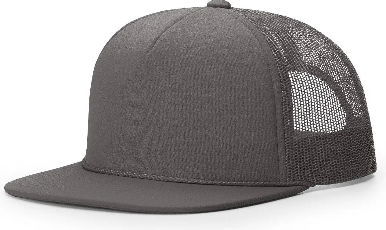 Richardson 113 Foamie Trucker Cap - Charcoal - Dark Gray / OSFM