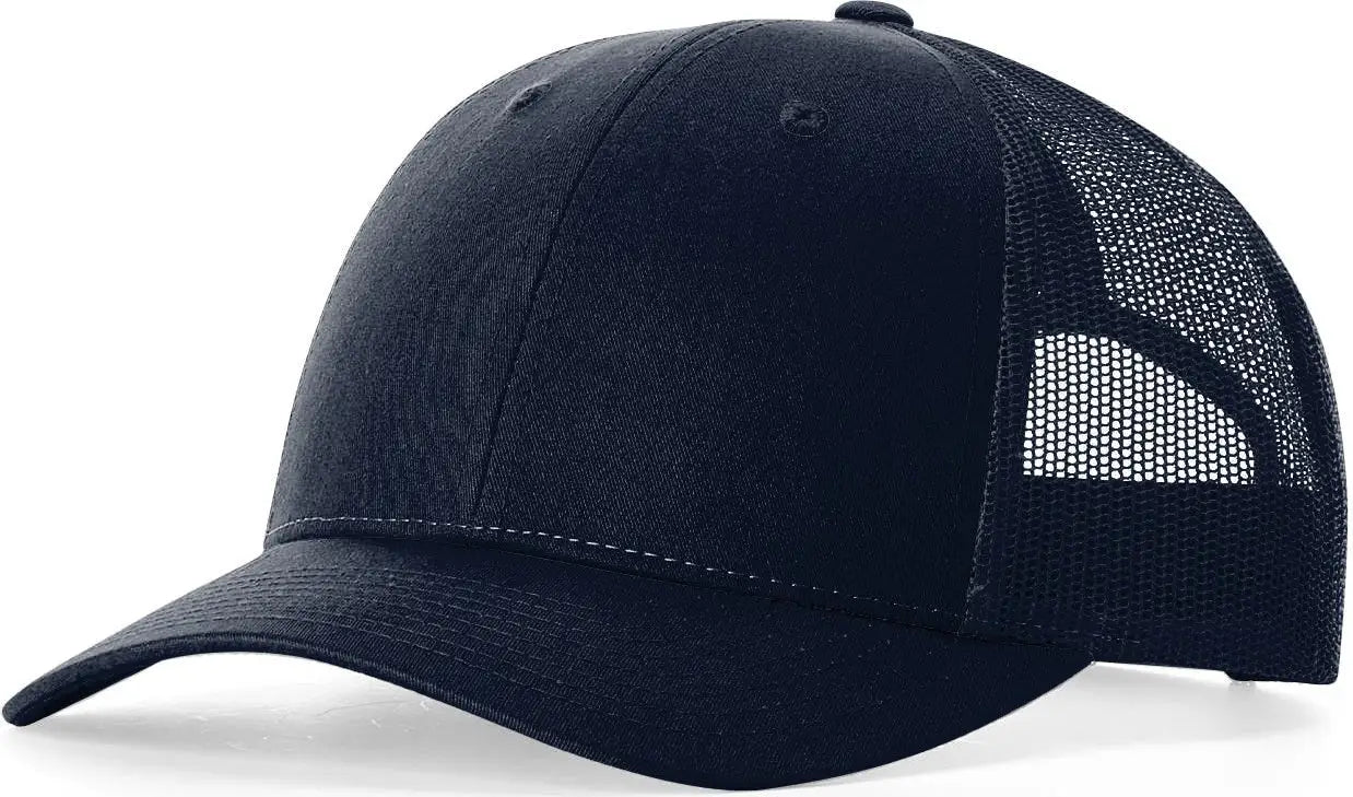 Richardson 115 Low Pro Trucker Cap - Navy - Navy / MD-LG