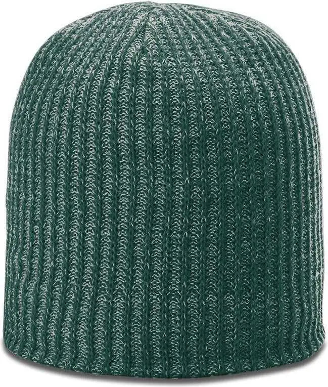 Richardson 127 Melange Beanies - Dark Green - Forest / OSFM