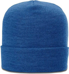 Richardson 137 Heathered Beanies with Cuff - Royal - Royal / OSFM